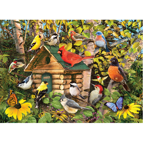 Cobble Hill - Bird Cabin Puzzle 1000pc