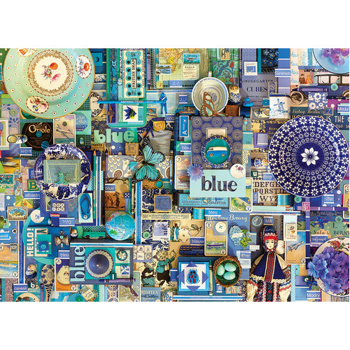 Cobble Hill - Rainbow Project Puzzle Blue 1000pc