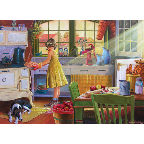 Cobble Hill - Apple Pie Kitchen Puzzle 500pc