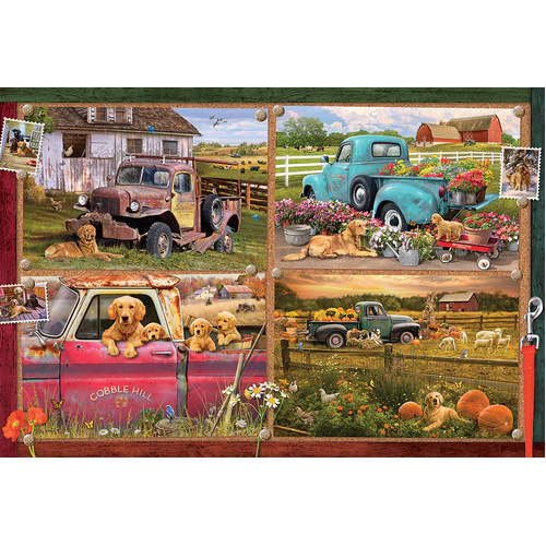 Cobble Hill - It's A Dog's Life Puzzle 2000pc