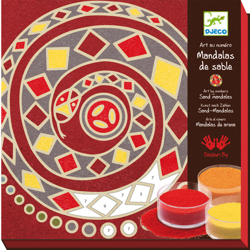 Buy Djeco 5 Continents  Mandalas  Coloured Sand Art Kit