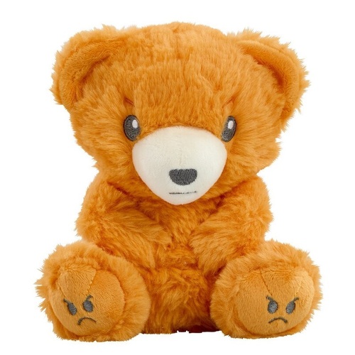 Mood Bears - Mini Angry Bear (orange)