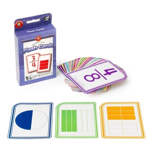 Learning Can Be Fun - Fractions Flashcards