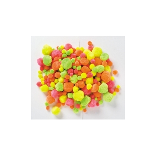 EC - Pom Poms Neon Colours (300 pieces)