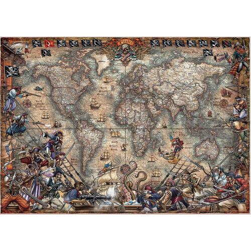 Educa - Pirates Map Puzzle 2000pc