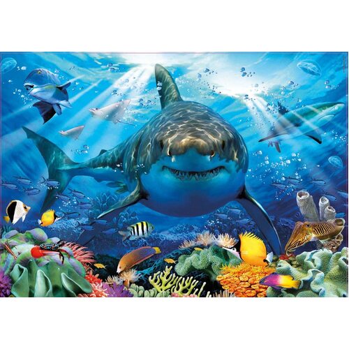 Educa - Great White Shark Puzzle 500pc