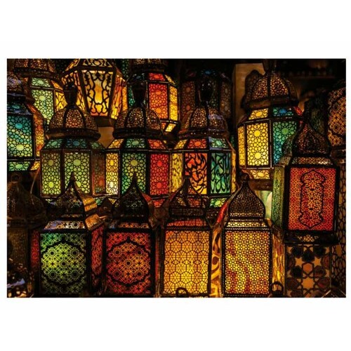 Educa - Lantern Collage Puzzle 1000pc