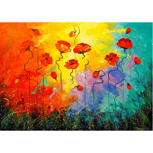 Enjoy - Magic Poppies Puzzle 1000pc