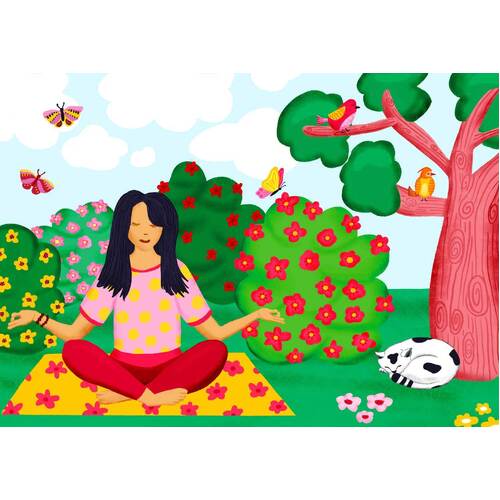 Enjoy - Yoga in the Park Puzzle 1000pc