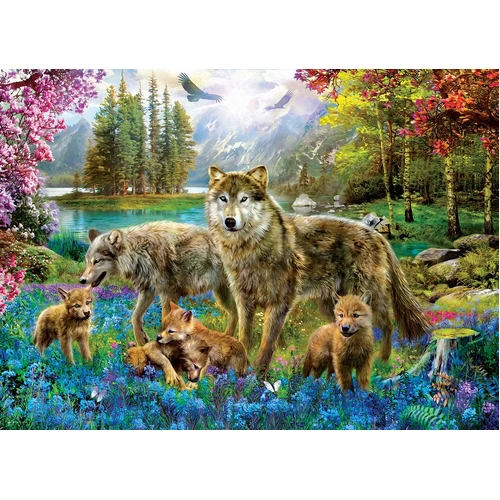 Eurographics - Wolf Lake Fantasy Large Piece Puzzle 500pc