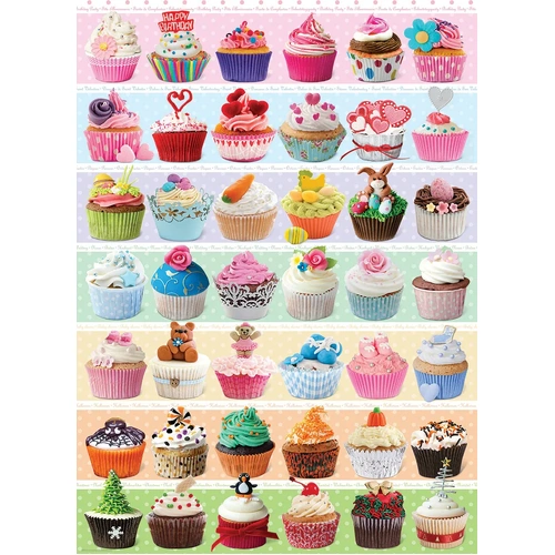 Eurographics - Cupcake Celebration Puzzle 1000pc