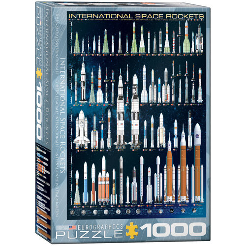 Eurographics - International Space Rockets Puzzle 1000pc