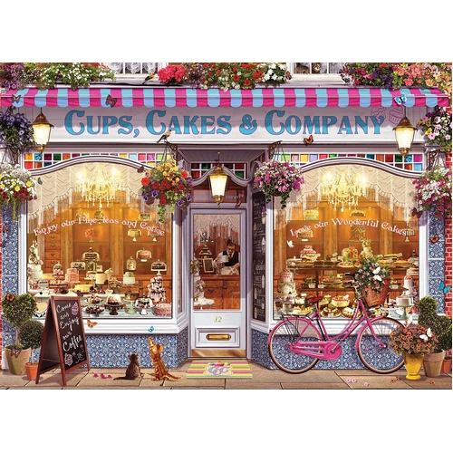 Eurographics - Cups, Cakes & Company Puzzle 1000pc