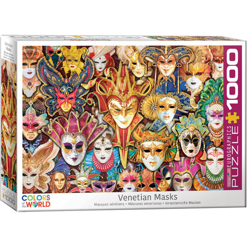 Eurographics - Venetian Masks Puzzle 1000pc