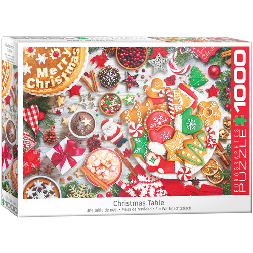 Eurographics - Christmas Table Puzzle 1000pc