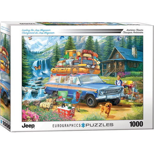 Eurographics - Loading the Jeep Wagoneer Puzzle 1000pc