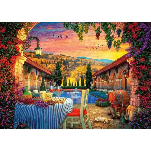 Gibsons - Tuscany Sunset Puzzle 1000pc