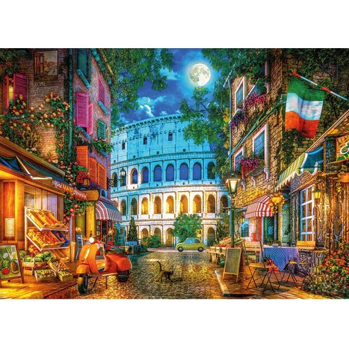 Gibsons - Colosseum By Moonlight Puzzle 1000pc