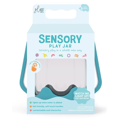 Glo Pals - Sensory Play Jar Blue