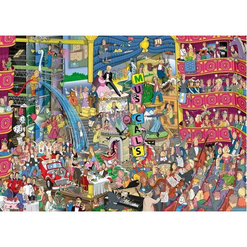 Heye - Lyon, Best Of Musicals Puzzle 1000pc