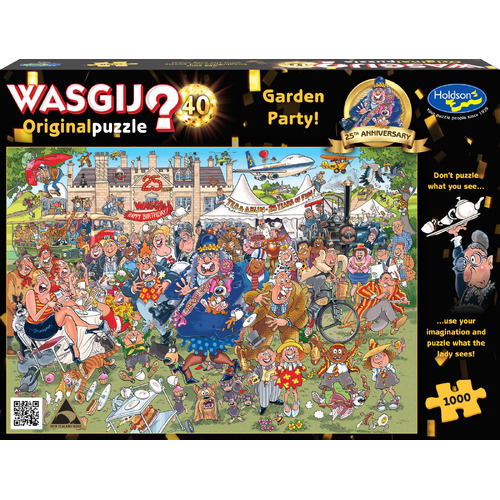 Holdson - WASGIJ? Original 40 Garden Party! Puzzle 1000pc