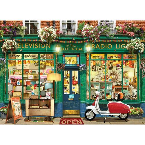 Holdson - Time to Shop - Electric Shop Puzzle 1000pc