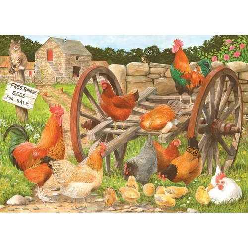 Holdson - Kith & Kin, Free Range Foragers Puzzle 1000pc