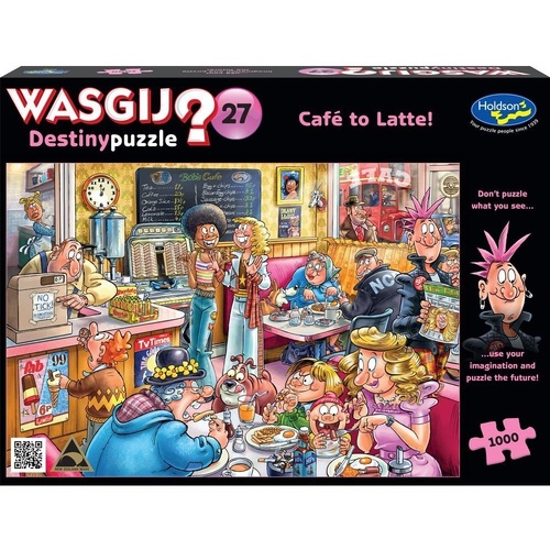 Holdson - WASGIJ? Destiny 27 Cafe to Latte Puzzle 1000pc