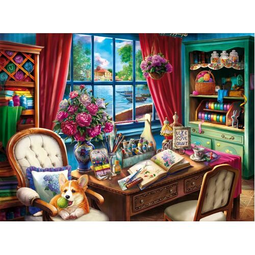 Holdson - Window Wonderland - Live, Love, Craft Puzzle 1000pc