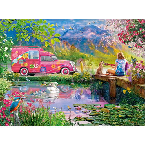 Holdson - A Road Less Travelled - Hippie Puzzle 1000pc