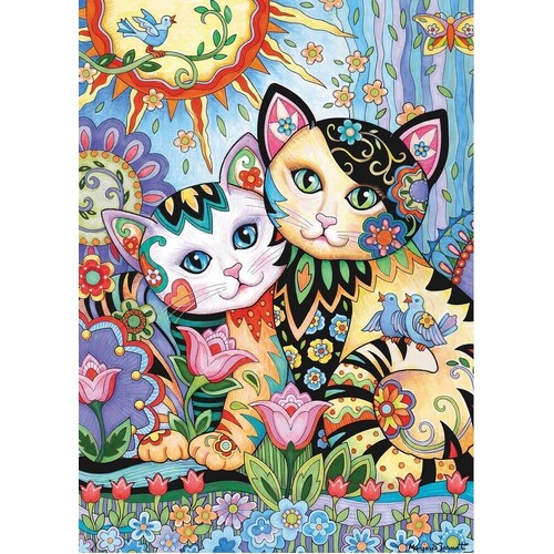 Holdson - Colour Magic - Best Friends Large Piece Puzzle 500pc