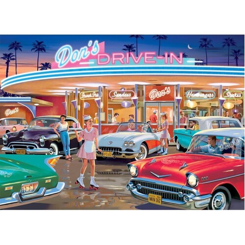 Holdson - Park & Drive - Dons Drive-In Puzzle 1000pc