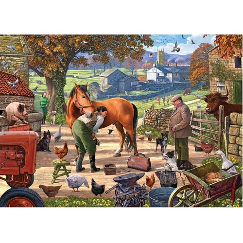 Holdson - Horse & Hound Country Vet Puzzle 1000pc