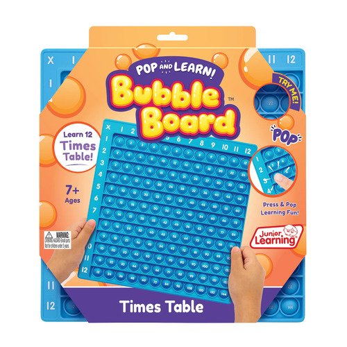 Junior Learning - Times Table Bubble Board