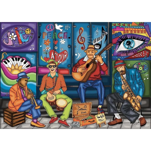 JaCaRou - The Gentleman Band Puzzle 1000pc