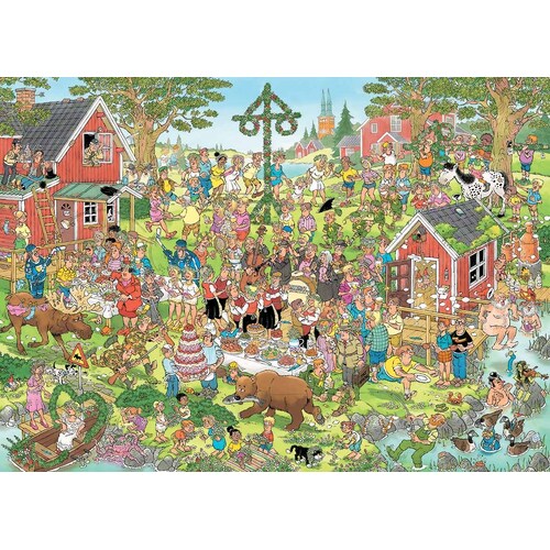 Jumbo - Jan Van Haasteren Midsummer Festival Puzzle 1000pc