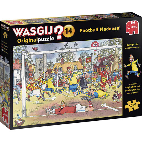 Jumbo - WASGIJ? Original 14 Football Madness! Puzzle 1000pc