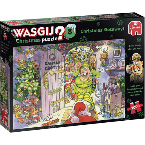 Jumbo - WASGIJ? Christmas 8 Christmas Getaway! Puzzle 1000pc