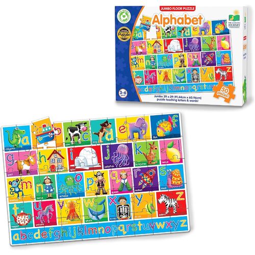 Learning Journey - Jumbo Floor Puzzle - Alphabet 50pc