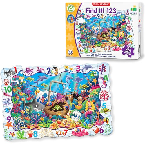 Learning Journey - Find It! 123 Puzzle 50pc