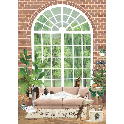 Magnolia - Cat Sanctuary Puzzle 1000pc