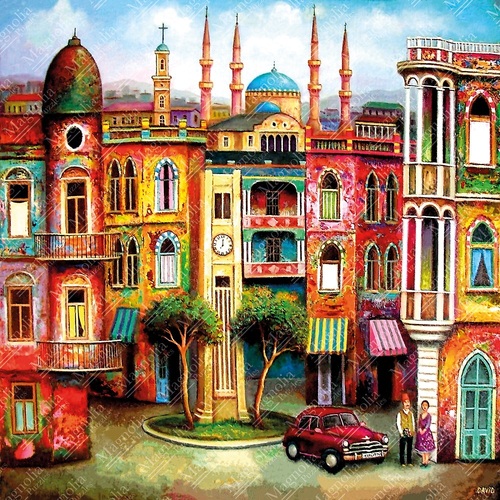 Magnolia - Tbilisi Square Puzzle 1023pc