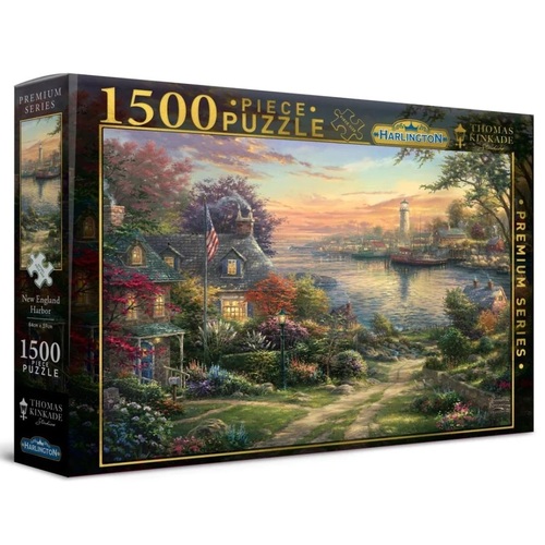 Harlington - Thomas Kinkade New England Harbour Puzzle 1500pc