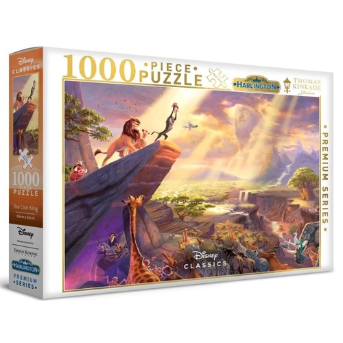 Harlington - Thomas Kinkade Disney - The Lion King Puzzle 1000pc