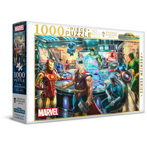 Harlington - Thomas Kinkade Marvel - The Avengers Puzzle 1000pc