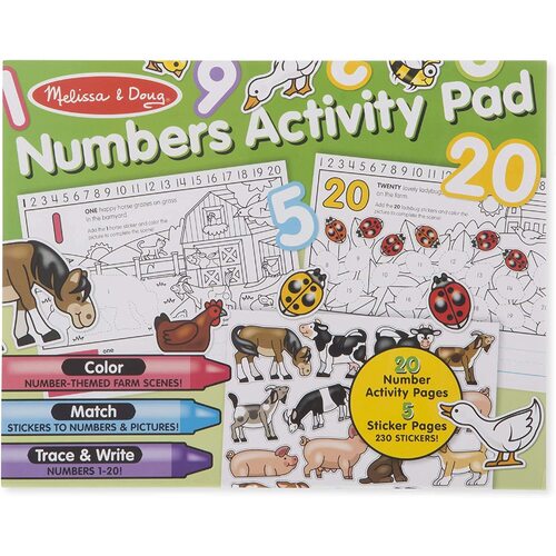 Melissa & Doug - Numbers Activity Pad 