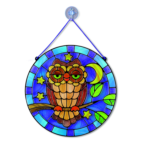 Melissa & Doug - Stained Glass Made Easy - Owl