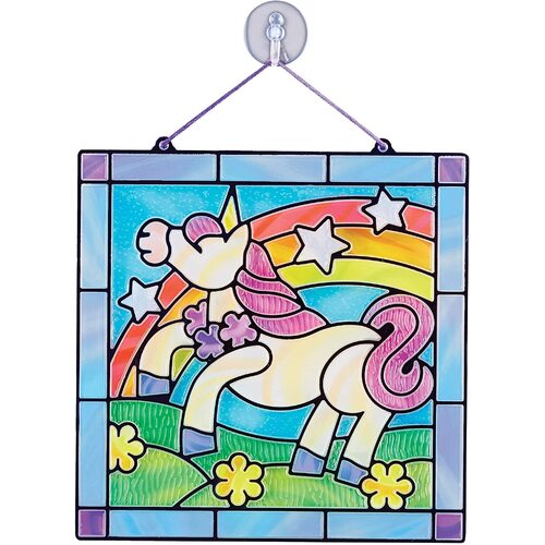 Melissa & Doug - Stained Glass Made Easy - Unicorn