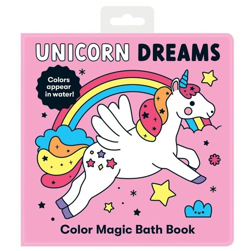 Mudpuppy - Unicorn Dreams Colour Magic Bath Book