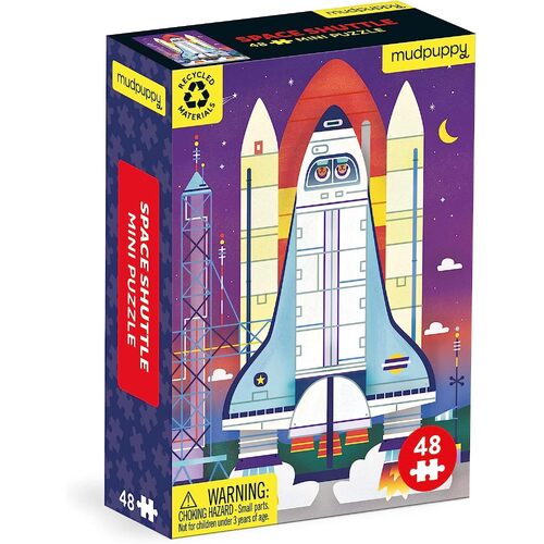 Mudpuppy - Space Shuttle Mini Puzzle 48pc